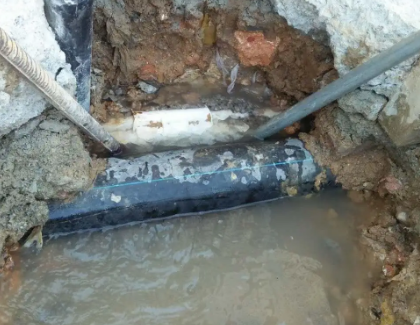 京山测漏水之水管漏水